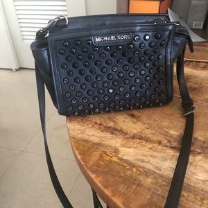 Real leather Mikael Kors purse